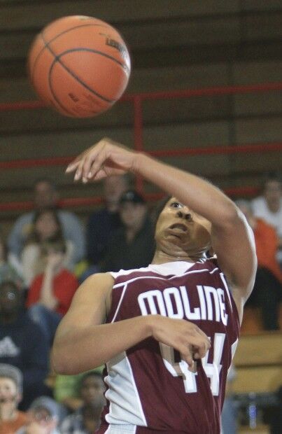 Moline - UT girls basketball 2/17